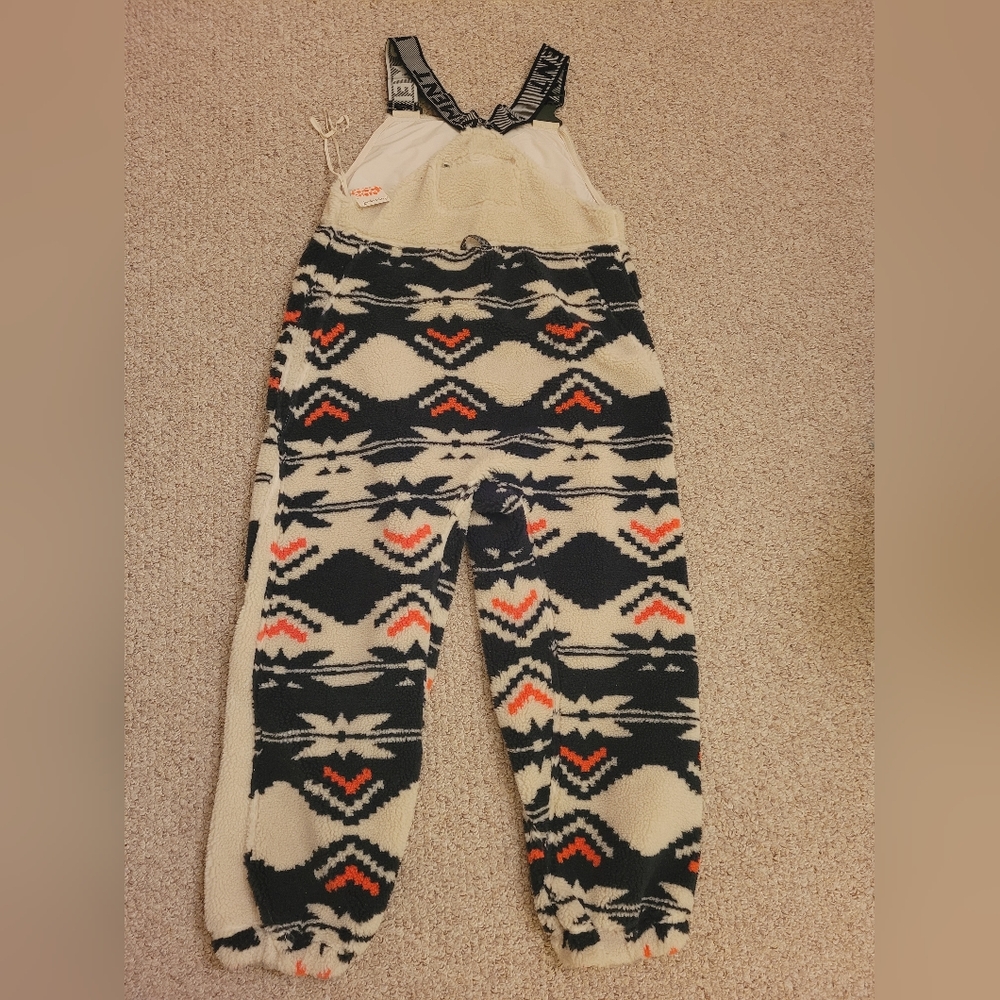 Free People Movement Hit The Slopes Fleece Overalls. Ice Jumpsuit - Picture 6 of 8